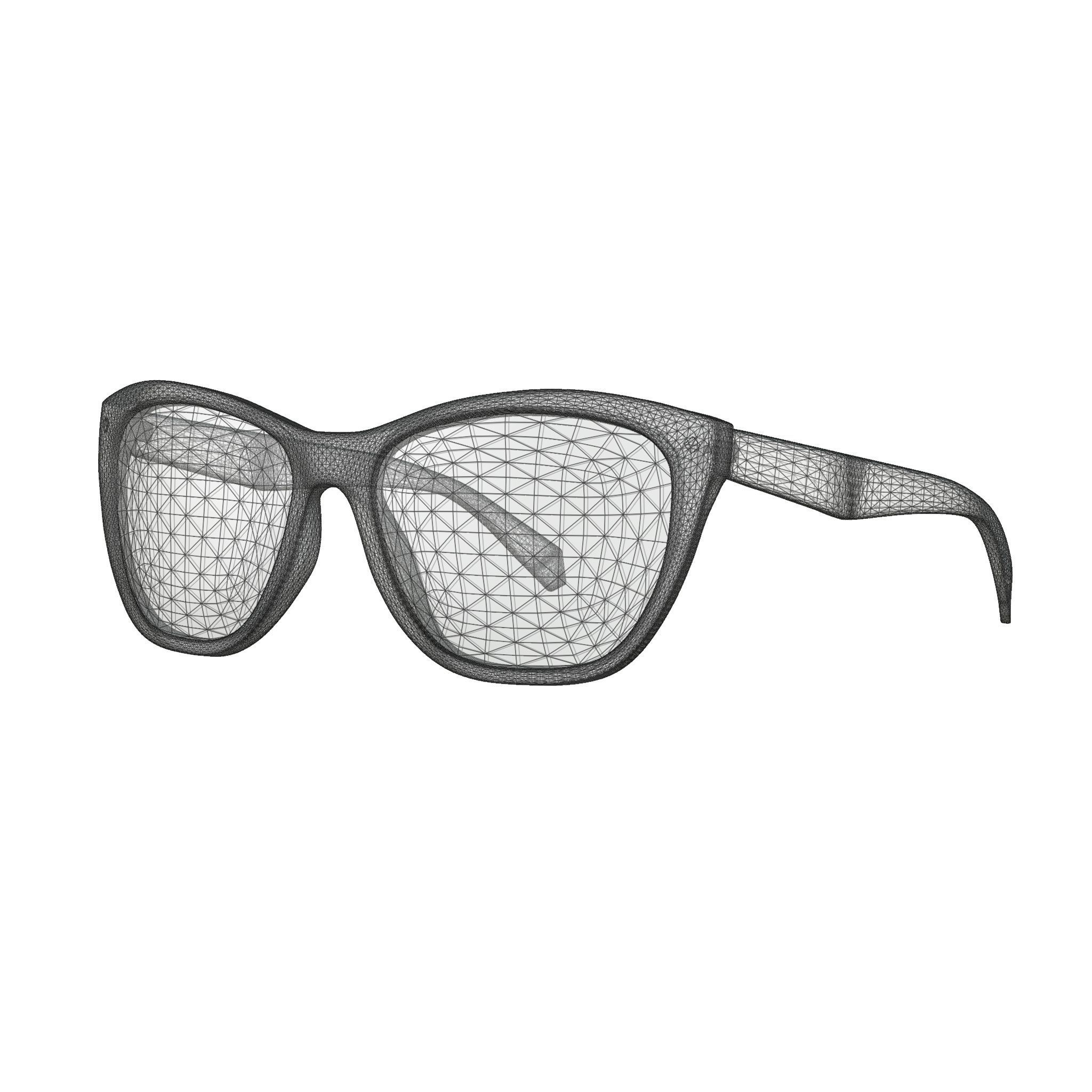 Polaroid - PLD D337 807 Glasses Low-poly 3D model_4