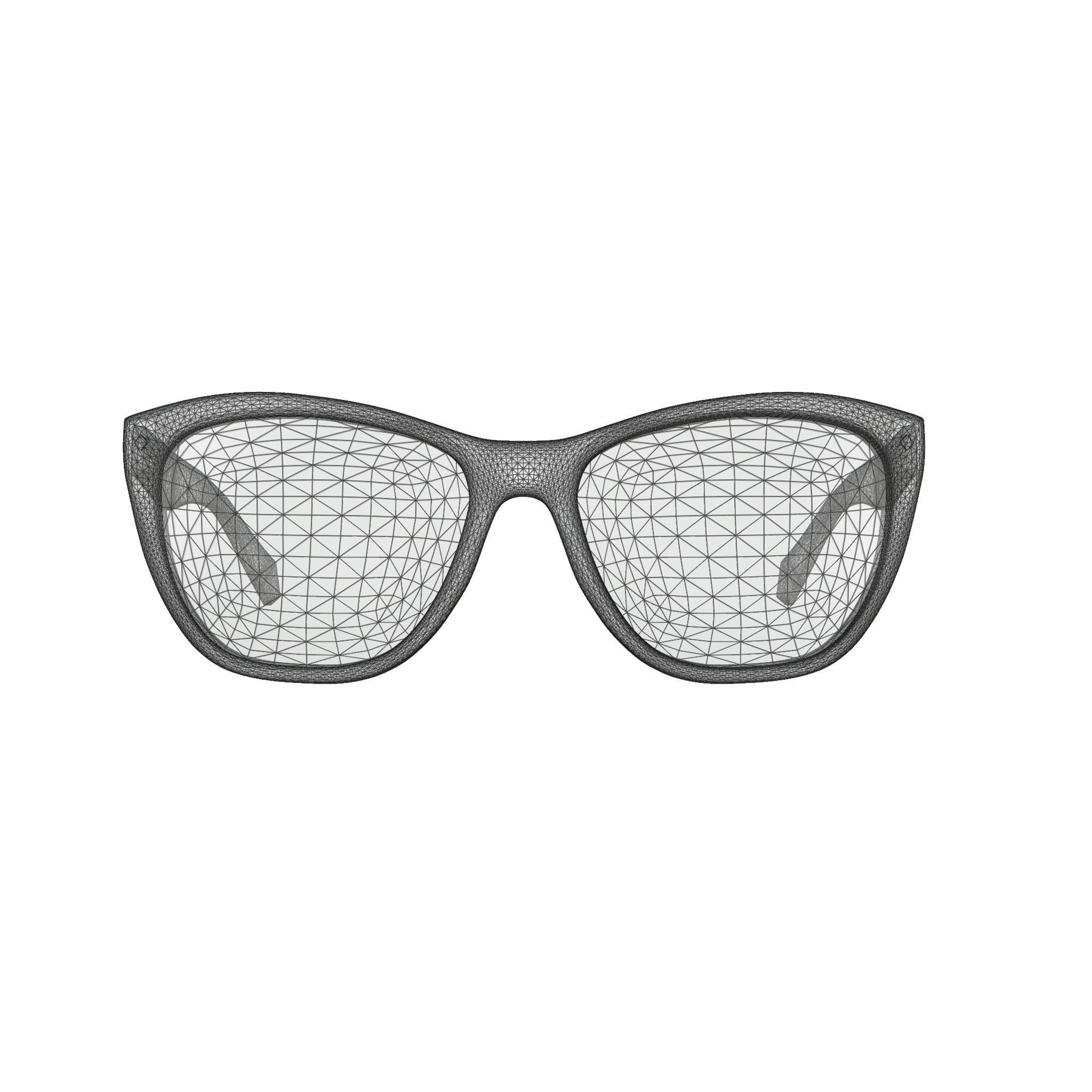 Polaroid - PLD D337 807 Glasses Low-poly 3D model_6