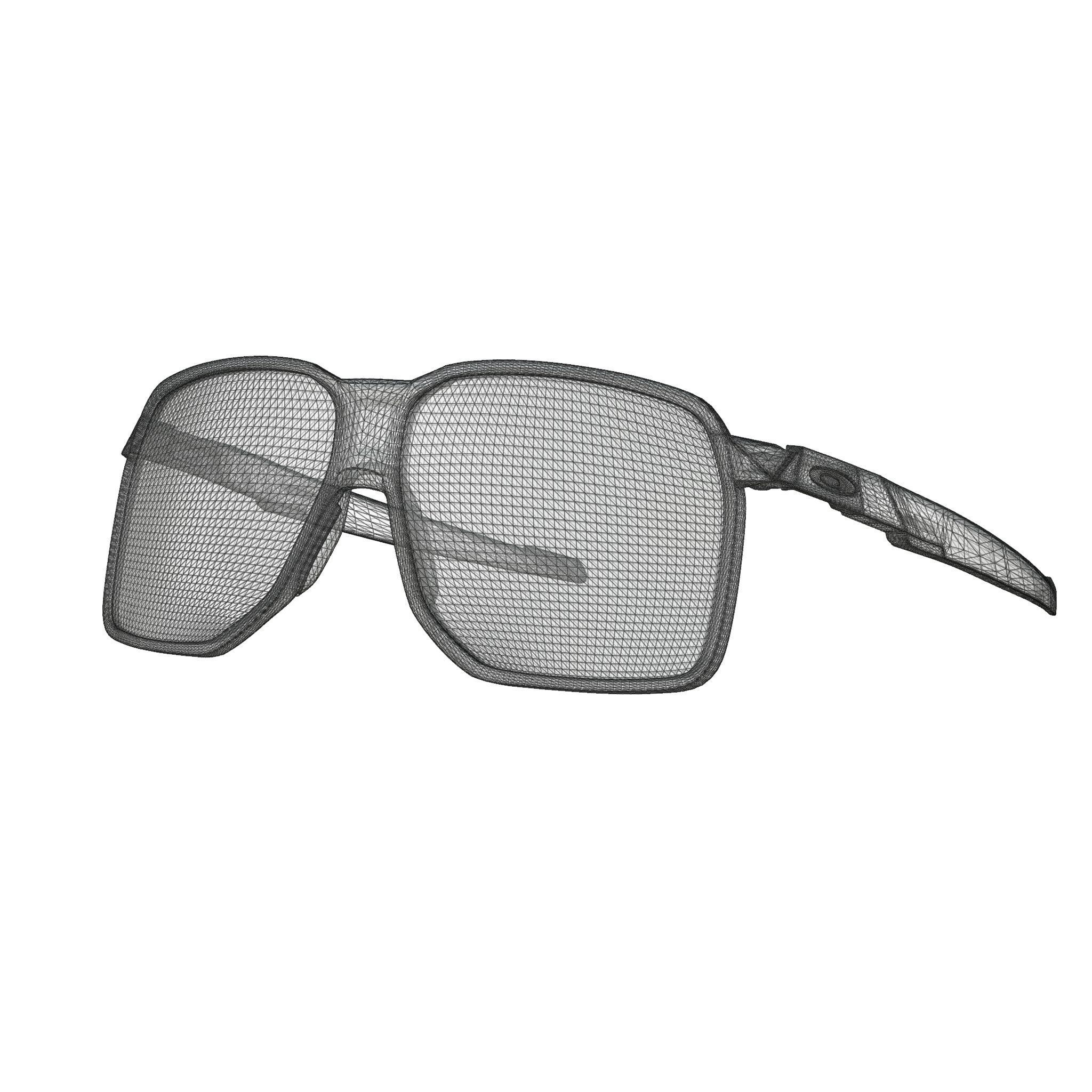 Oakley Portal - Prizm Black Polarized OO9446 Glasses Low-poly 3D model_4