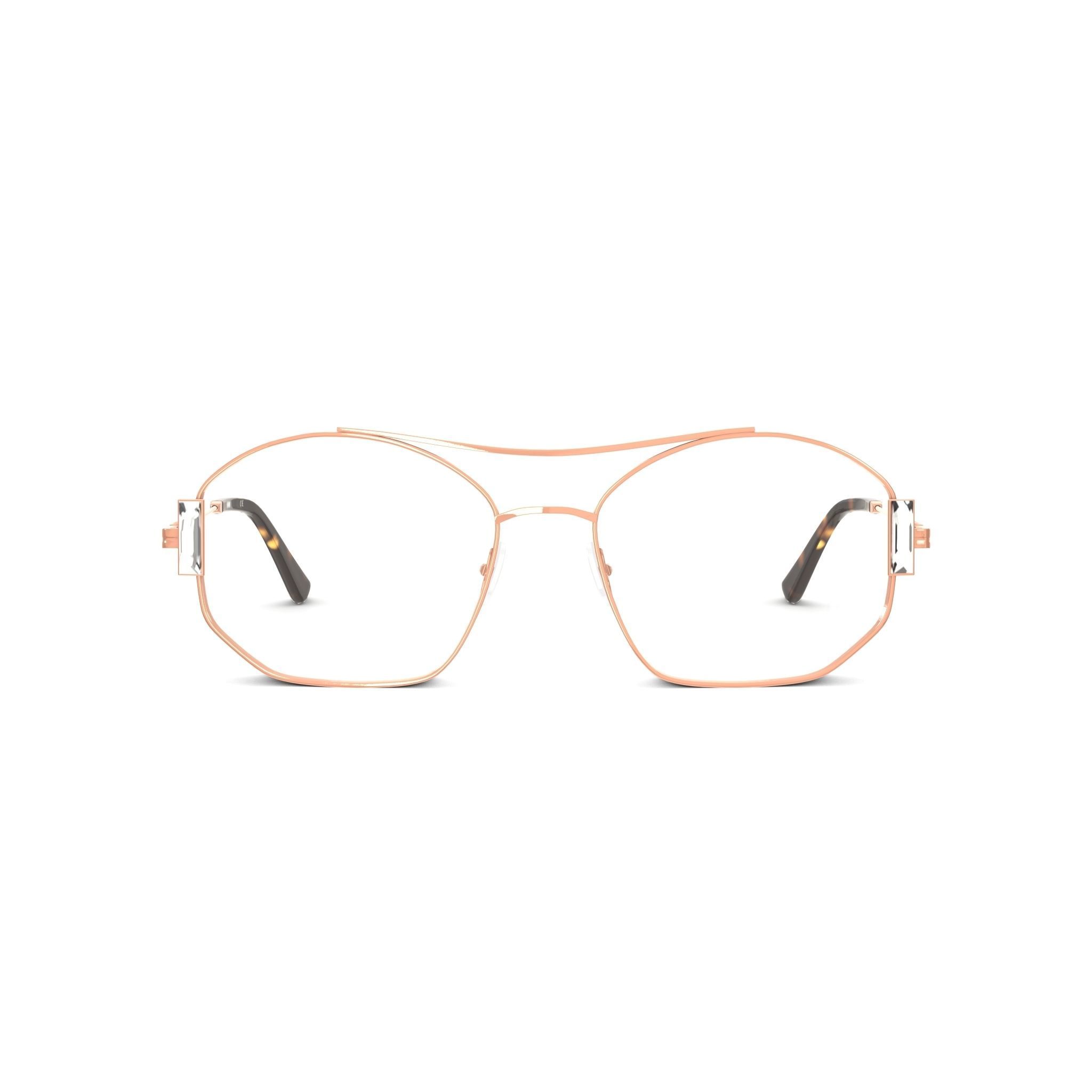 Moschino - MOS563 DDB Glasses Low-poly 3D model_2