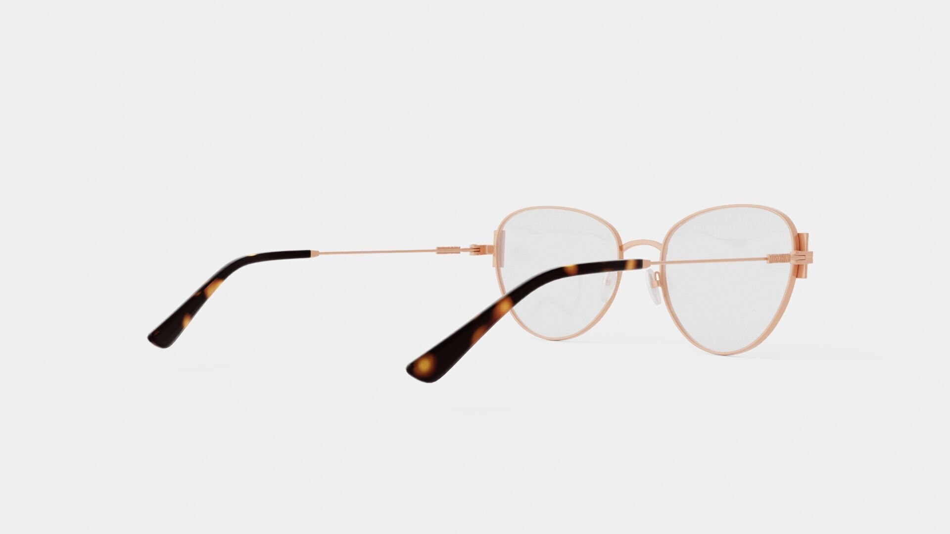 Moschino - MOS562 DDB Glasses Low-poly 3D model_3