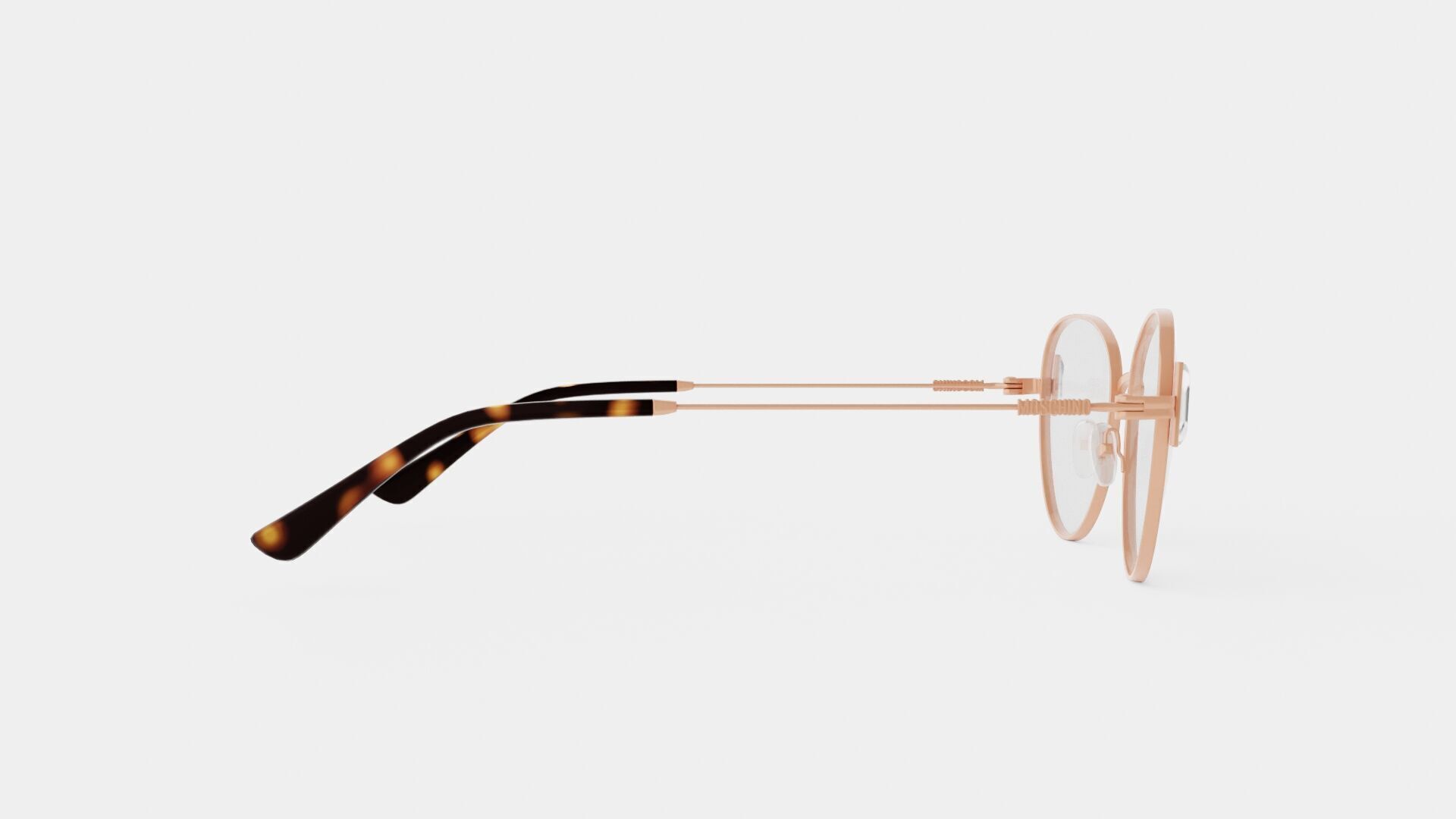 Moschino - MOS562 DDB Glasses Low-poly 3D model_2
