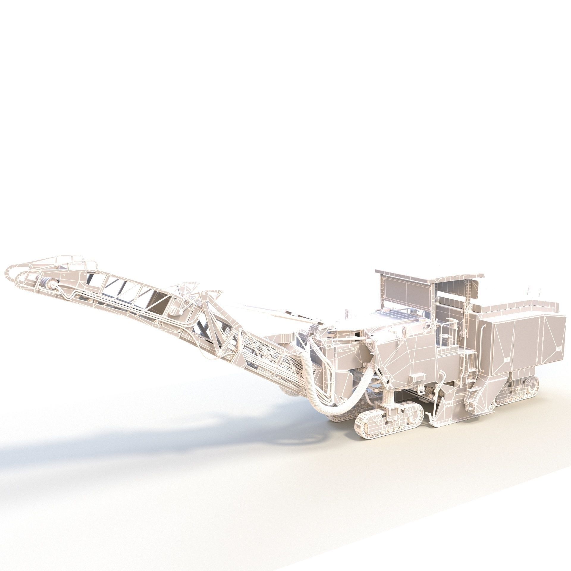  Asphalt Milling Machine 1 3D model_12