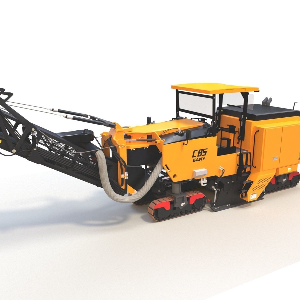  Asphalt Milling Machine 1 3D model_8