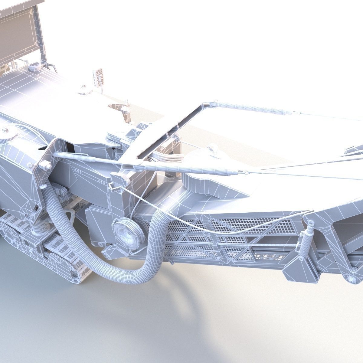  Asphalt Milling Machine 1 3D model_14