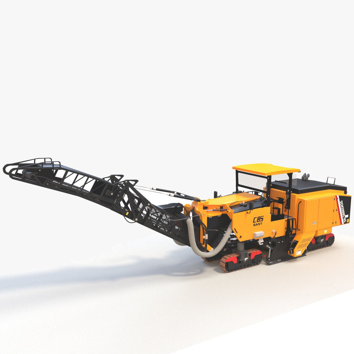  Asphalt Milling Machine 1 3D model_1
