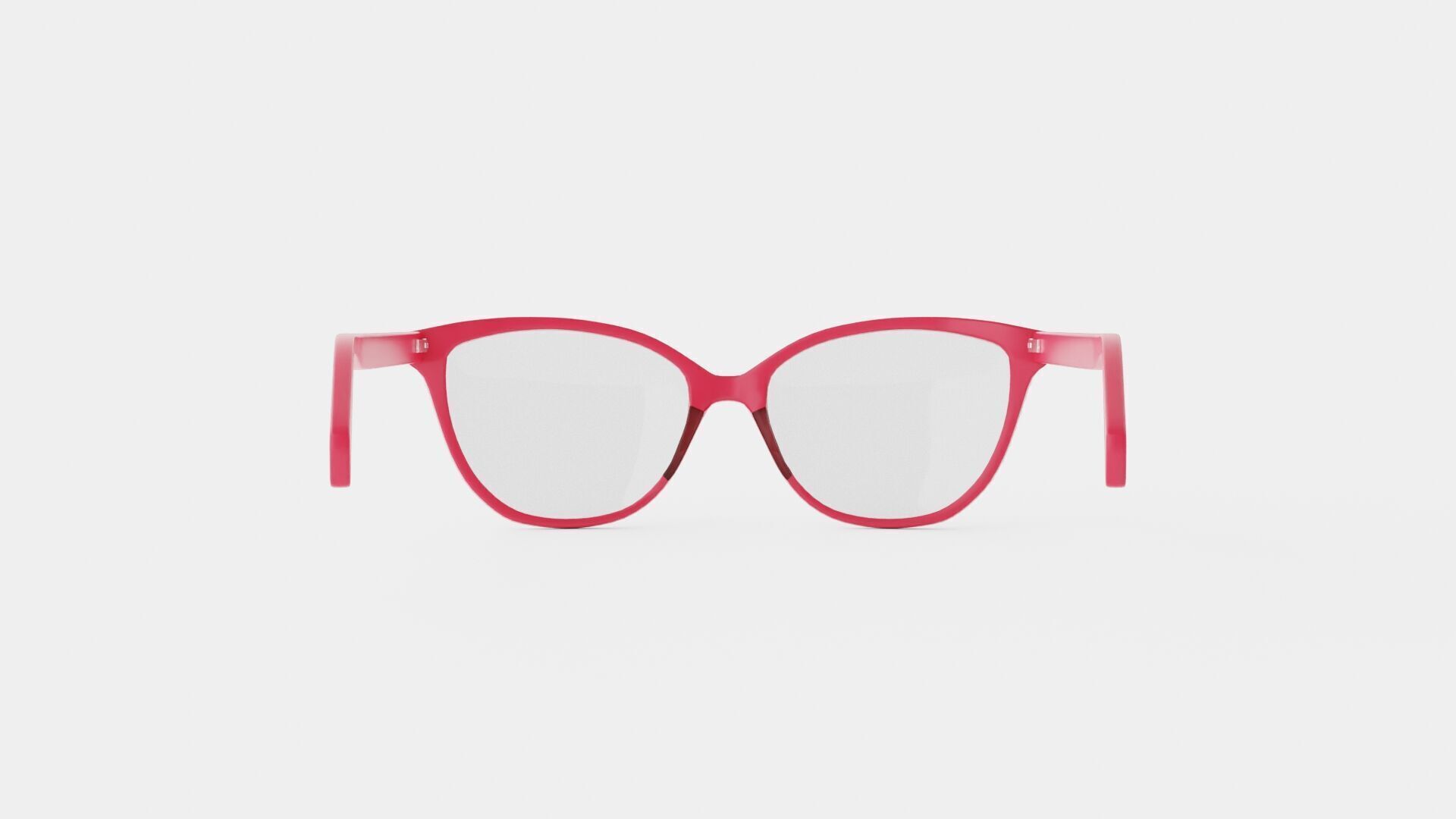 Moschino - MOS549 C9A Glasses Low-poly 3D model_4