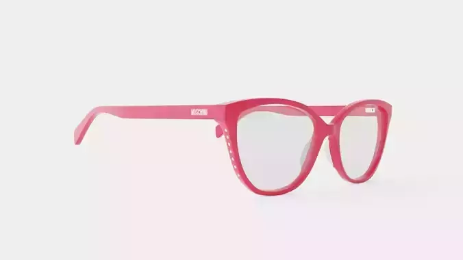 Moschino - MOS549 C9A Glasses Low-poly 3D model