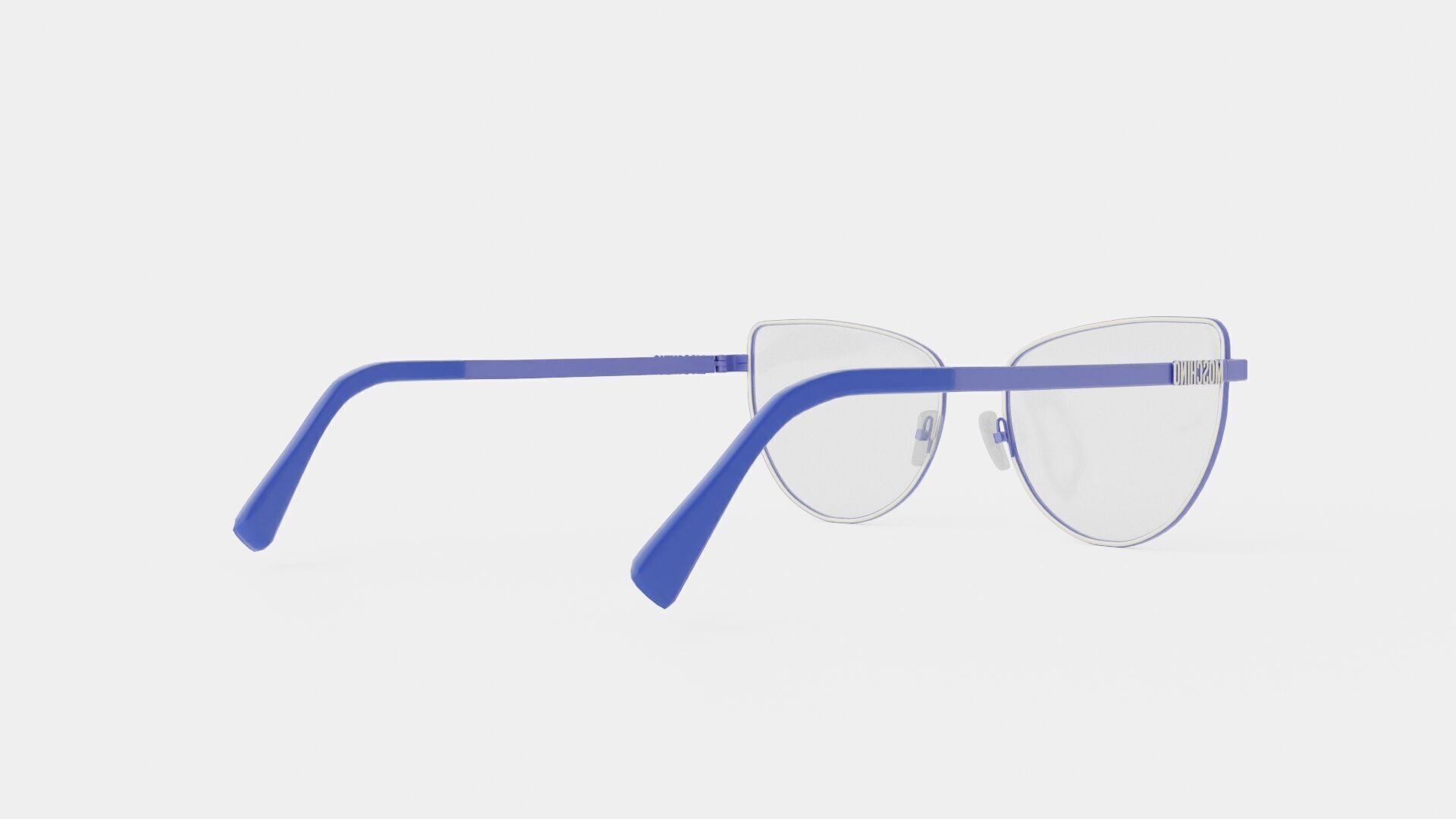 Moschino - MOS534 3YG Glasses Low-poly 3D model_3