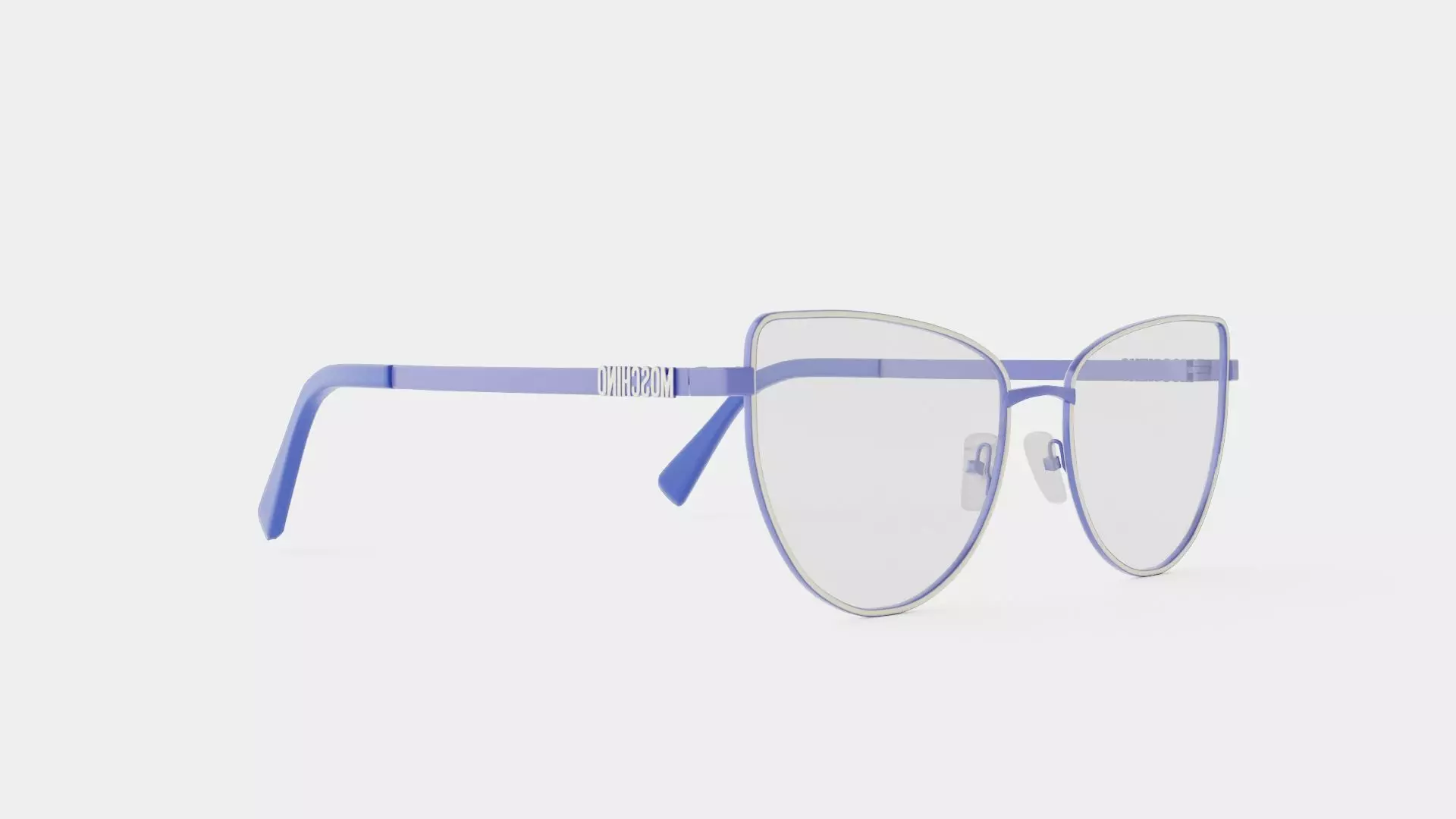 Moschino - MOS534 3YG Glasses Low-poly 3D model_0