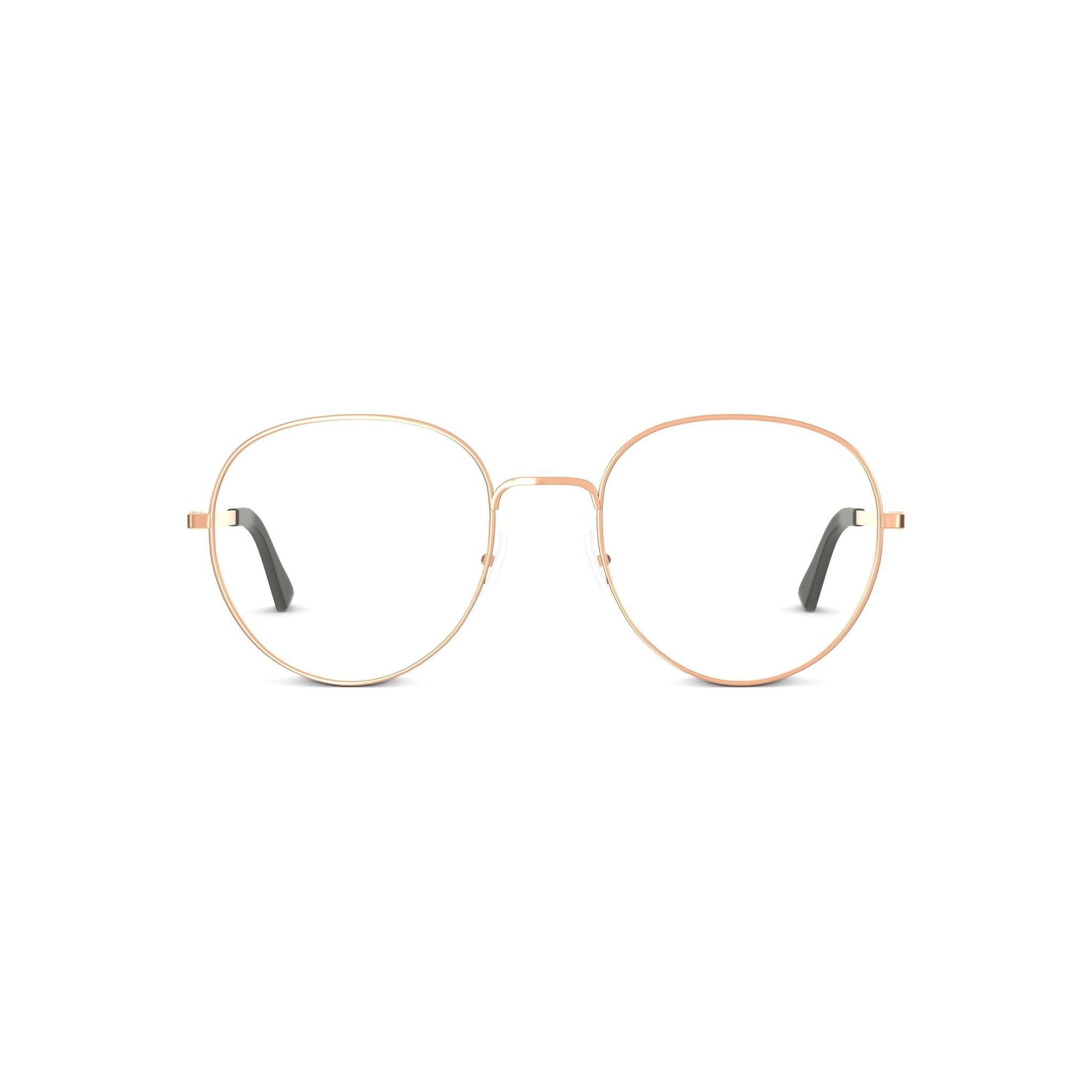 Moschino - MOS533 DDB Glasses Low-poly 3D model_2