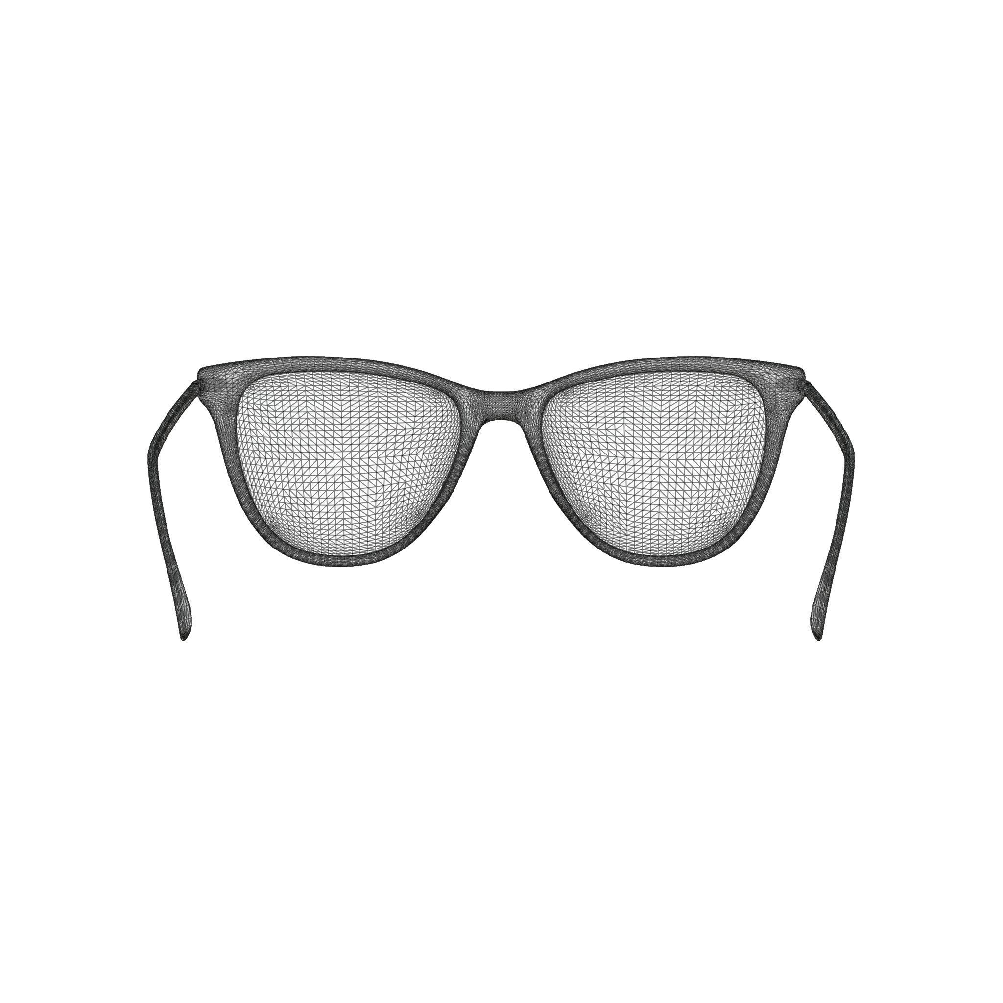Modo - Driggs Pink Crystal Glasses Low-poly 3D model_5