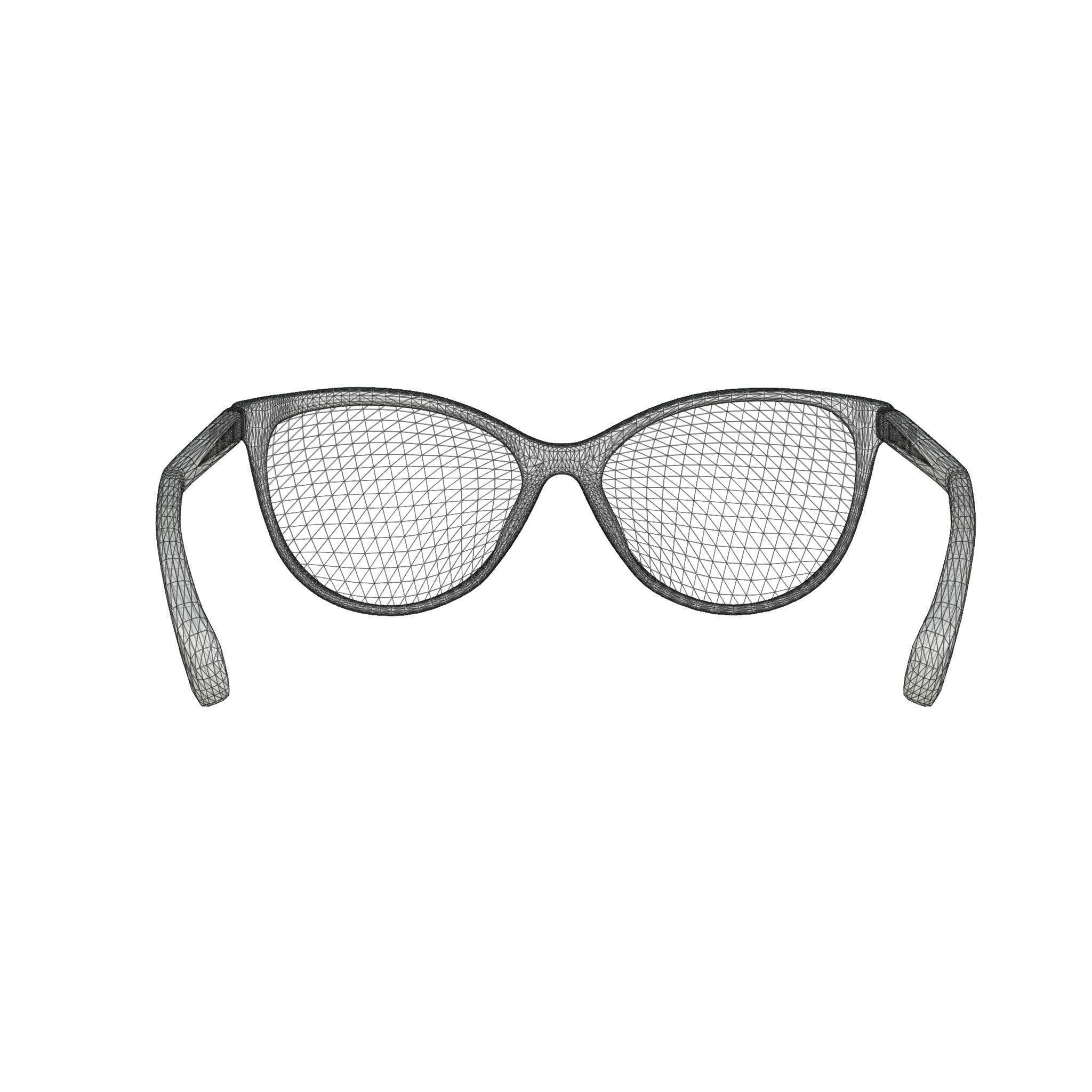 Missoni - MIS 0022 S6F Glasses Low-poly 3D model_5