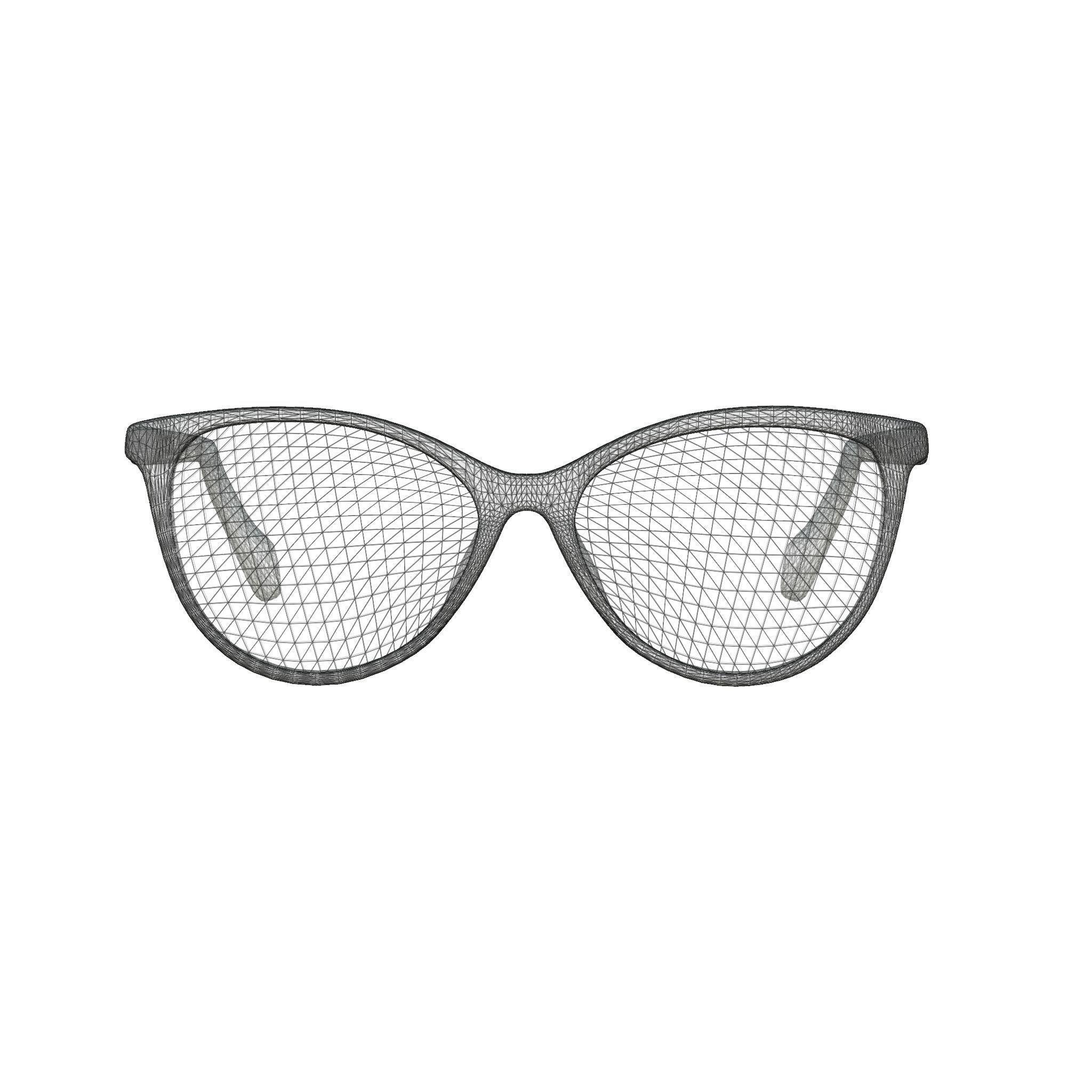 Missoni - MIS 0022 S6F Glasses Low-poly 3D model_6