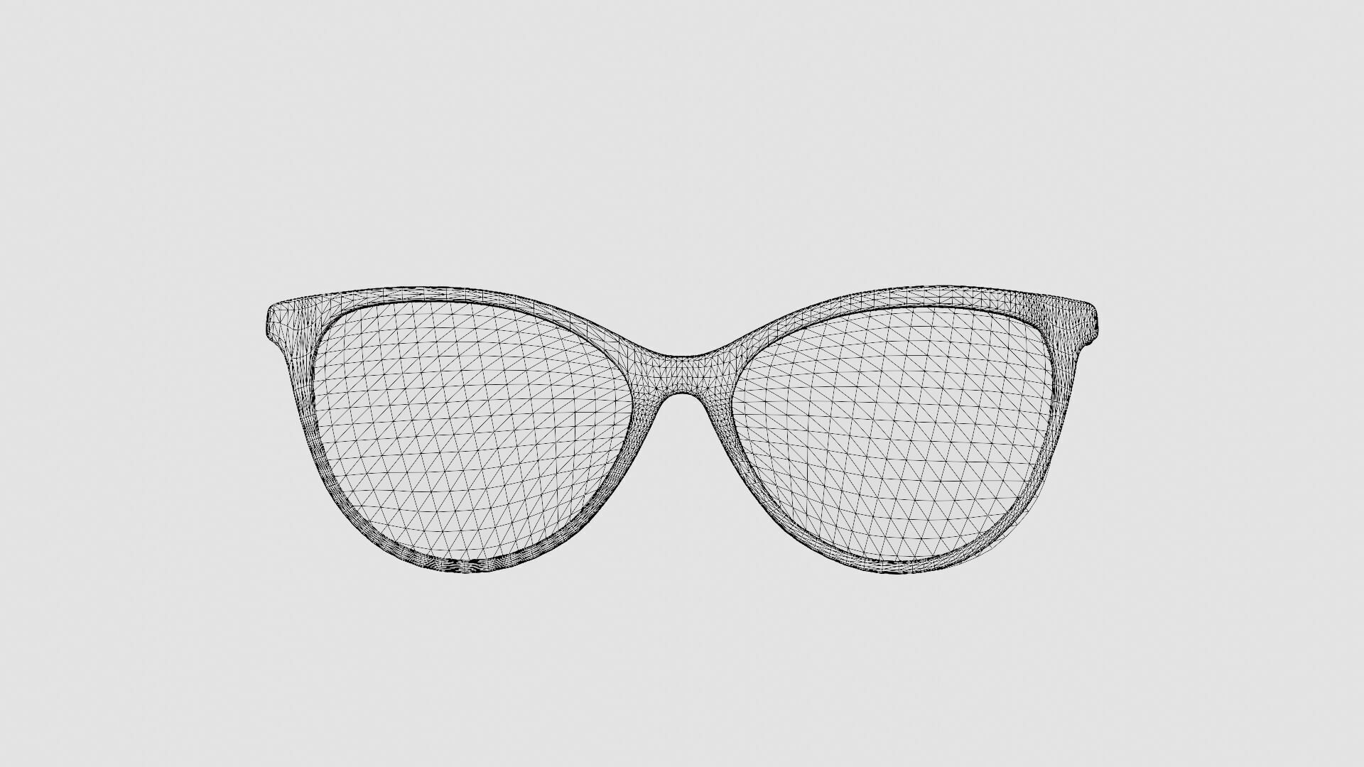 Missoni - MIS 0022 807 Glasses Low-poly 3D model_6