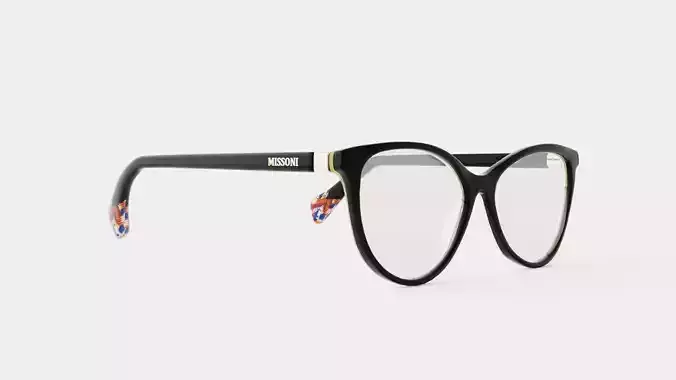 Missoni - MIS 0022 807 Glasses Low-poly 3D model