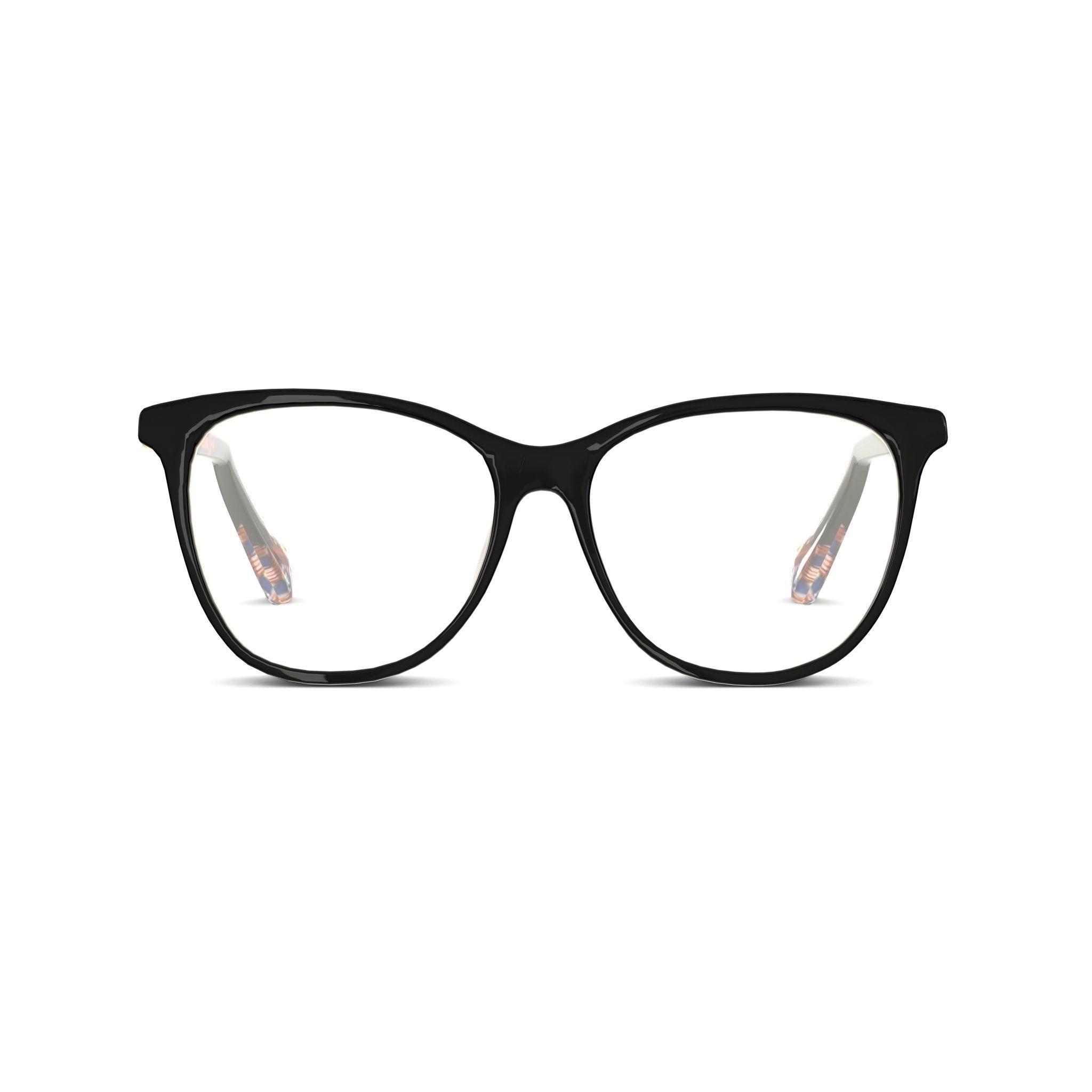 Missoni - MIS 0021 807 Glasses Low-poly 3D model_2