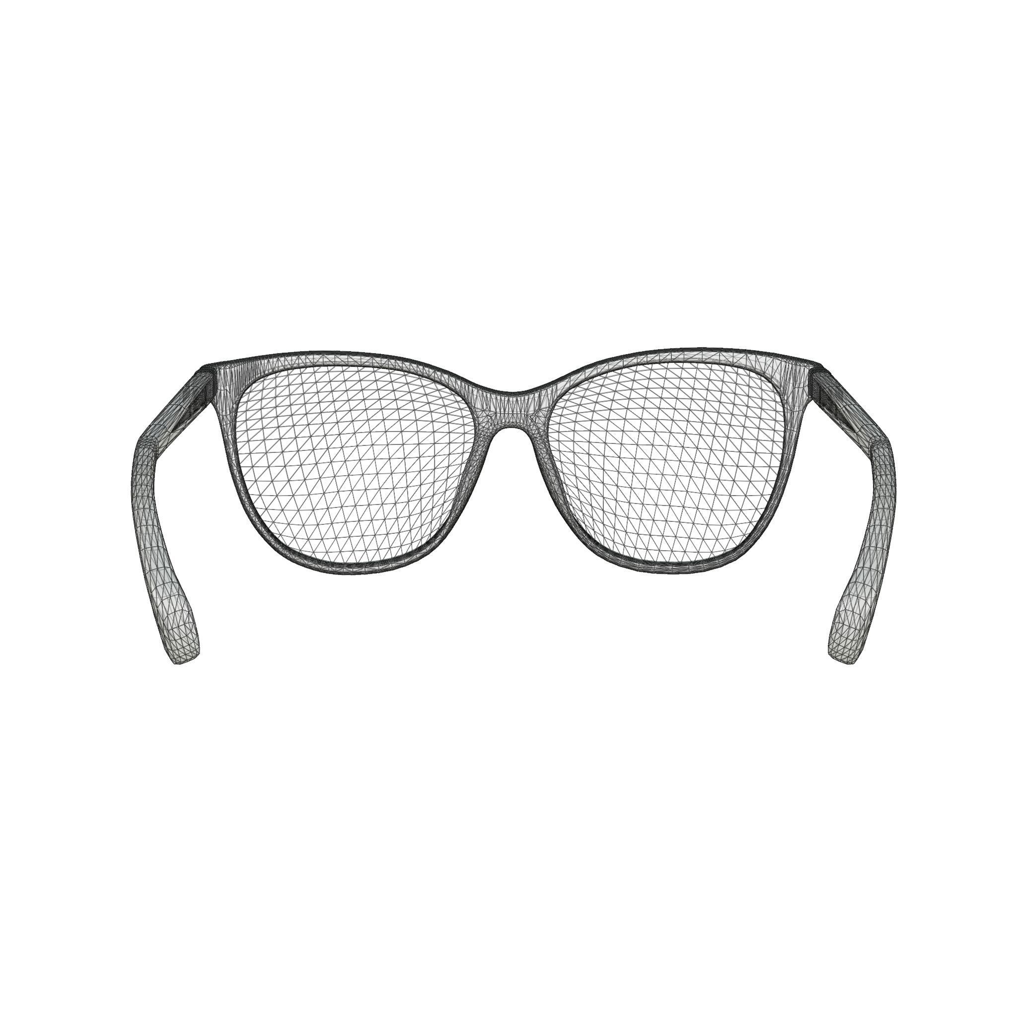 Missoni - MIS 0021 807 Glasses Low-poly 3D model_5