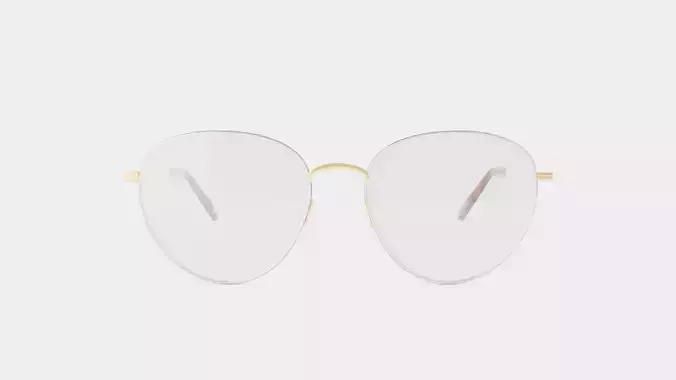 Missoni - MIS 0018 TNG Glasses Low-poly 3D model