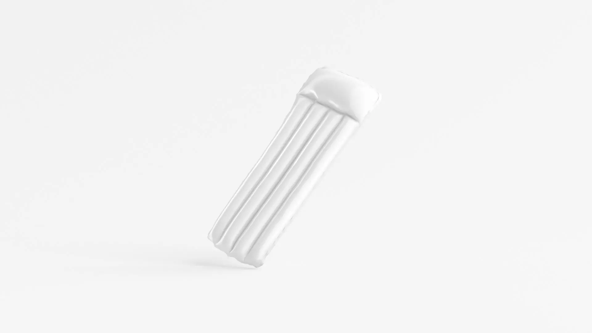 Inflatable Swim Mattress - air float swimming pool Low-poly 3D model_0