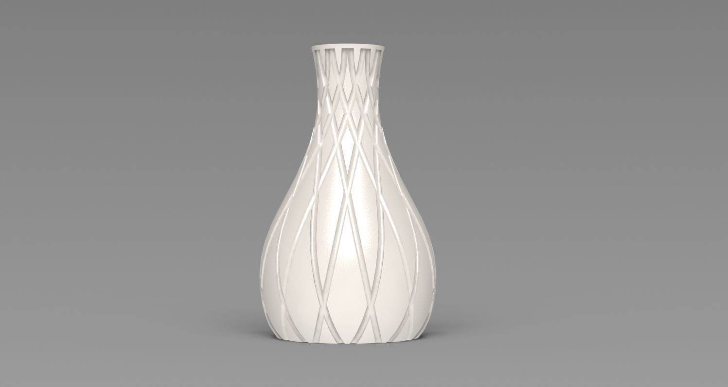 Vase ceramic 3D print model_4