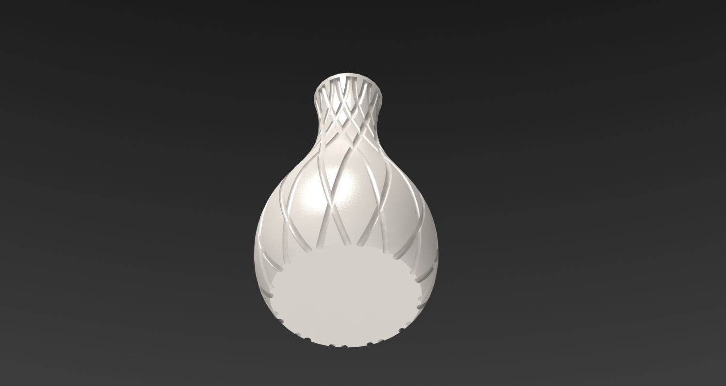 Vase ceramic 3D print model_7