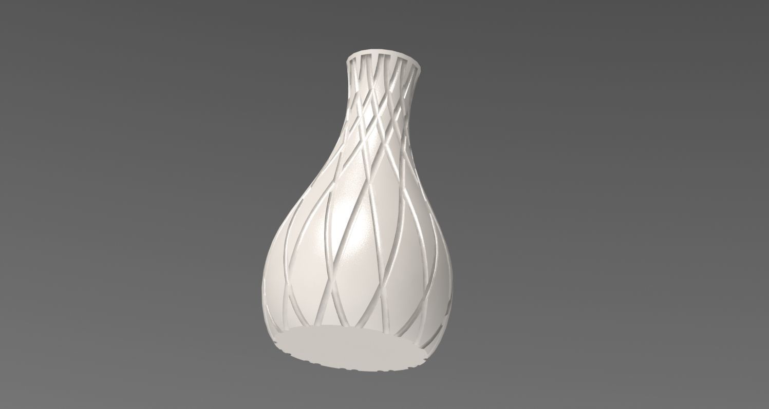 Vase ceramic 3D print model_6