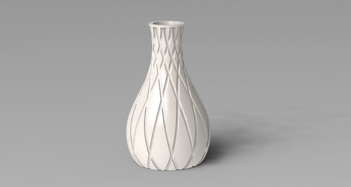 Vase ceramic 3D print model_5