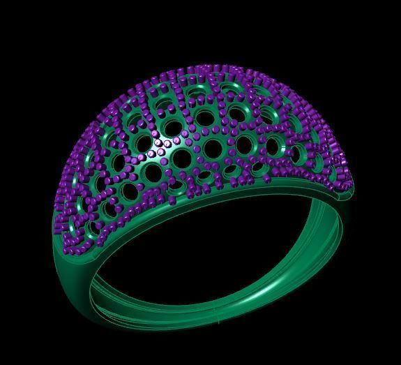 Rings  3D print model_4