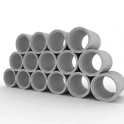 Concrete Pipes Stack