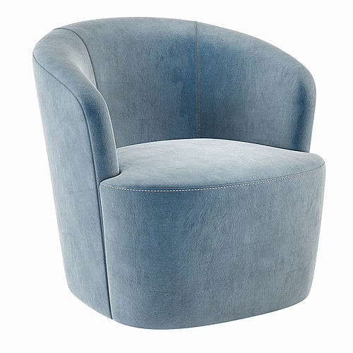 Swoon Editions Ritz Occasional Chair 3D model 7