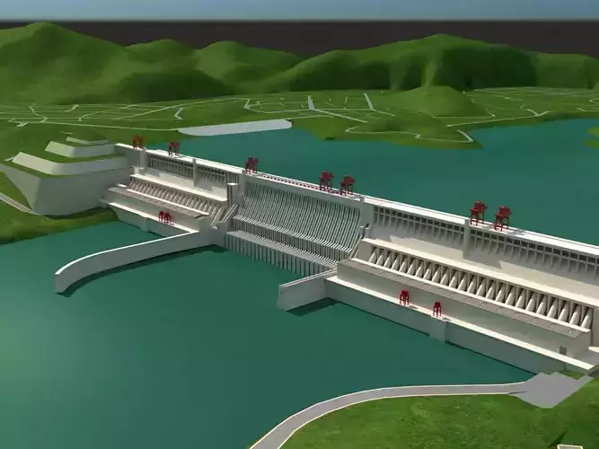 Three Gorges Hydroelectric Power Station