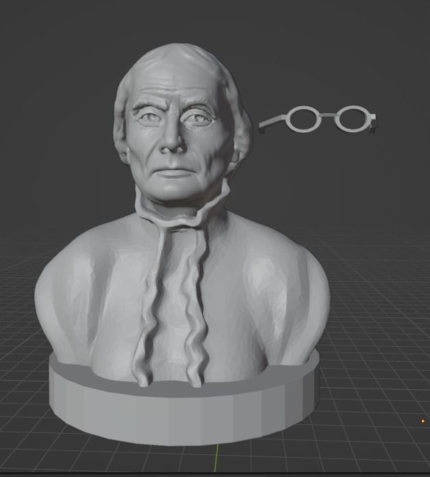 Susan Anthony 3D print model_15