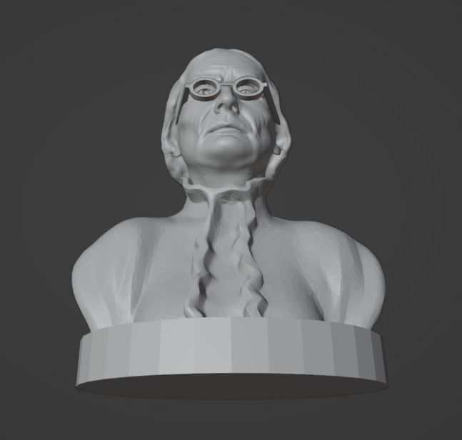 Susan Anthony 3D print model_3