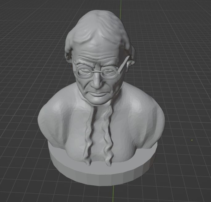 Susan Anthony 3D print model_13