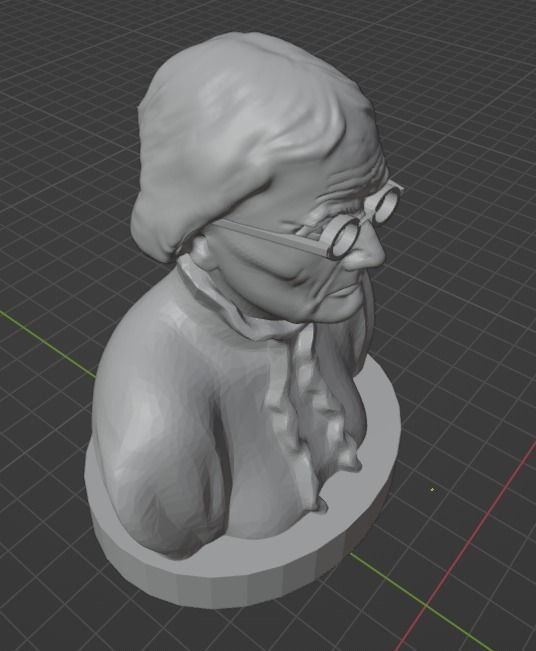 Susan Anthony 3D print model_21