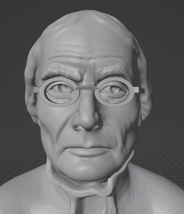 Susan Anthony 3D print model_18