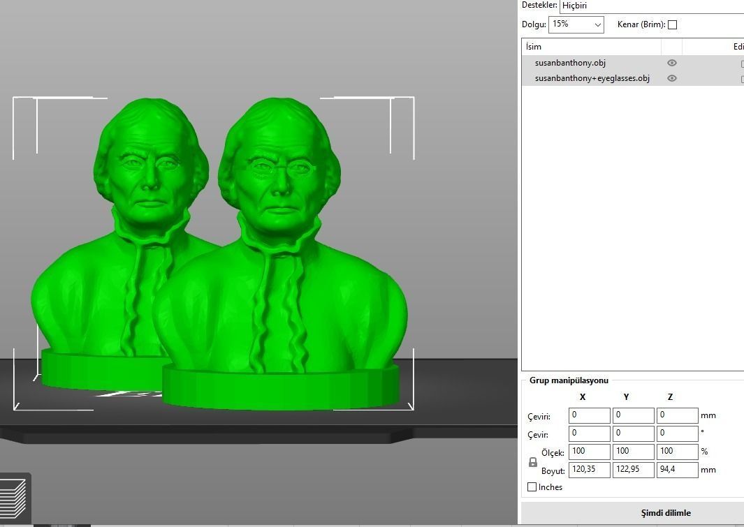 Susan Anthony 3D print model_6