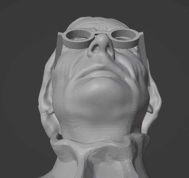 Susan Anthony 3D print model_7