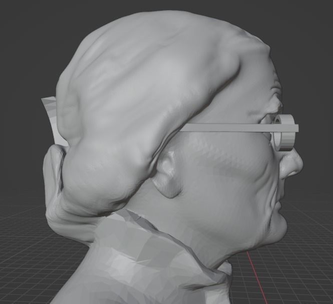 Susan Anthony 3D print model_12