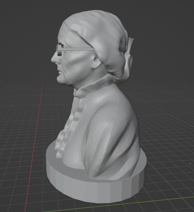 Susan Anthony 3D print model_2