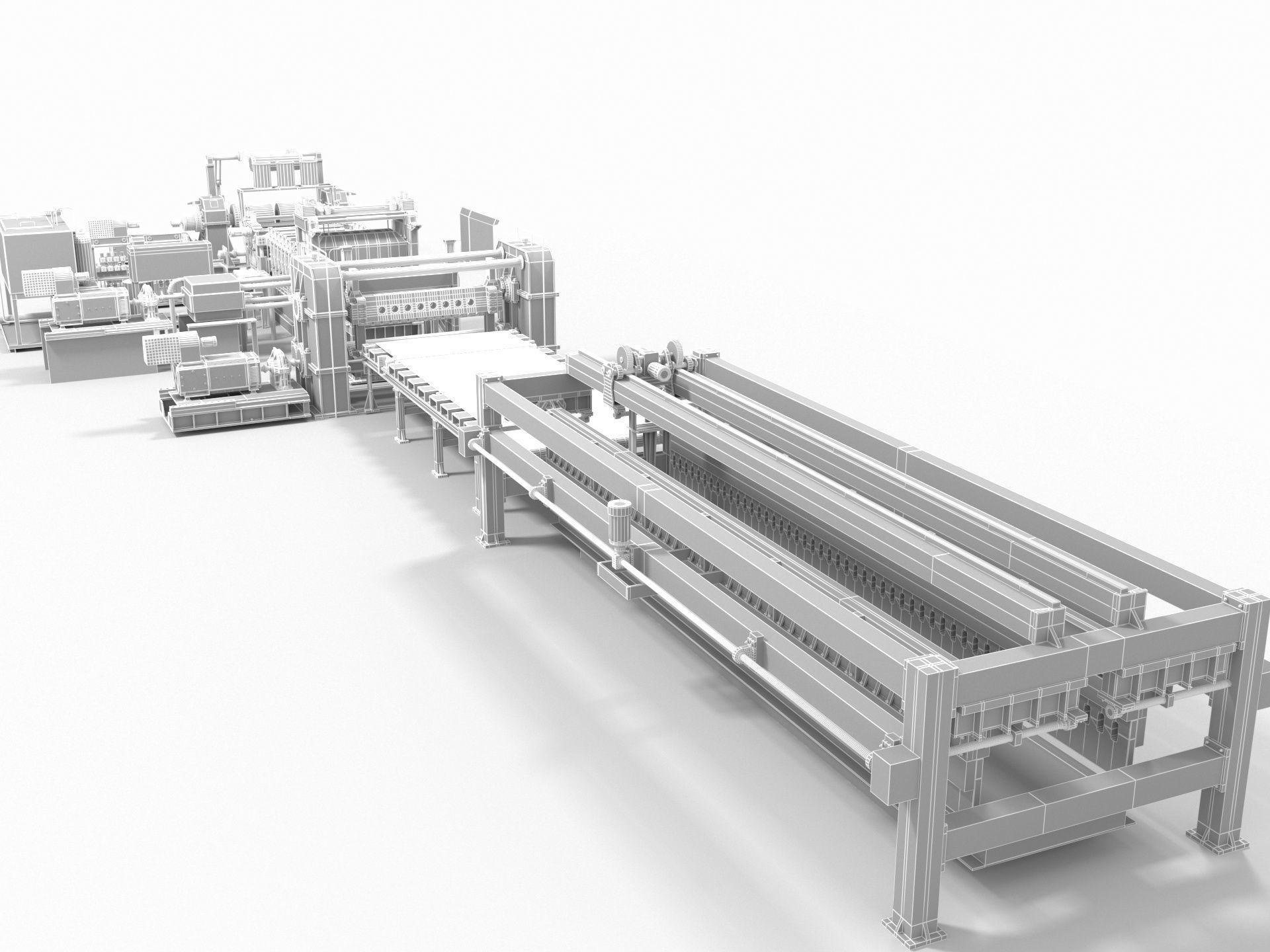 Plate Shears Guillotine 3D model_17