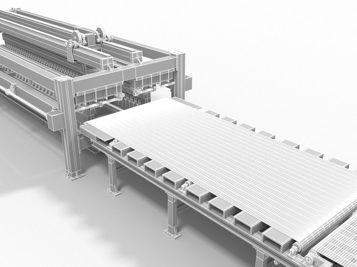 Plate Shears Guillotine 3D model_24