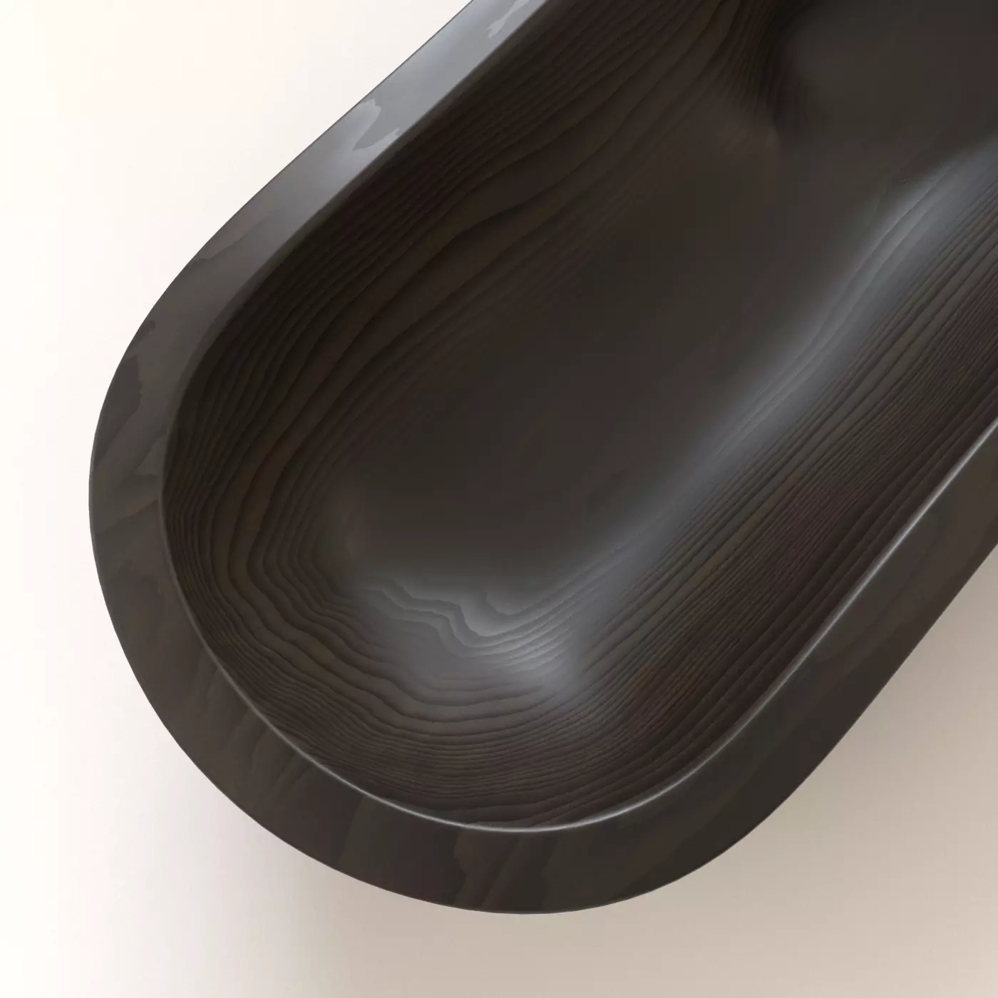 Wooden Bowl Free 3D model_0