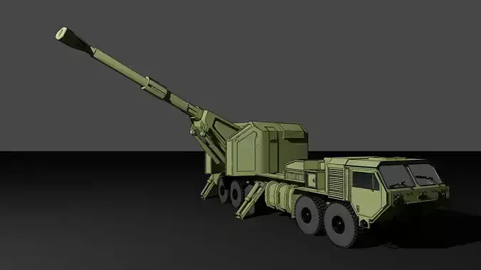 IDF Roem Howitzer gun