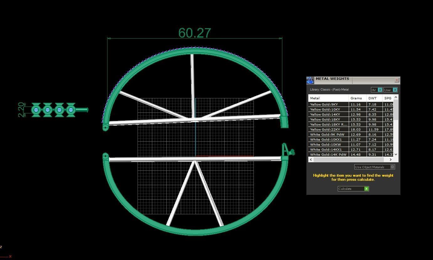 BRACELET Messika fusion  3D print model_4