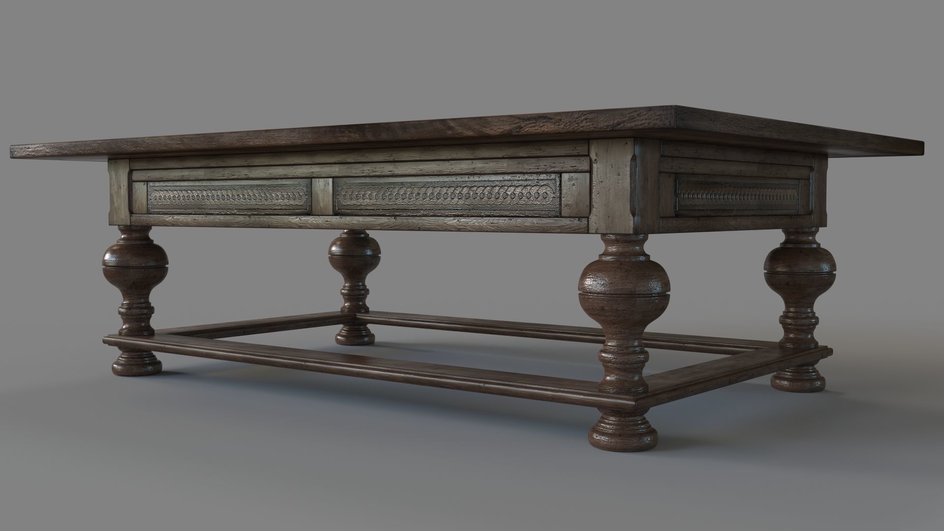 Ellington Coffee Table 3D model_4