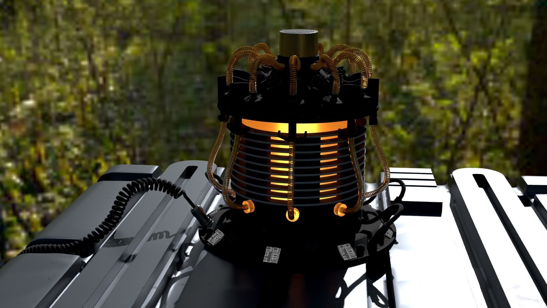 Fusion Furnace - Live size prop V2 3D print model_7