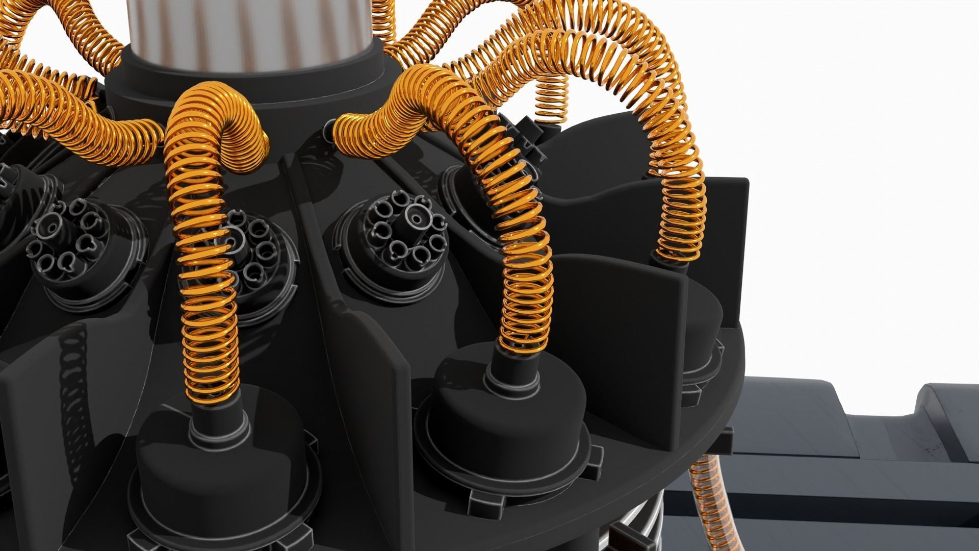 Fusion Furnace - Live size prop V2 3D print model_4