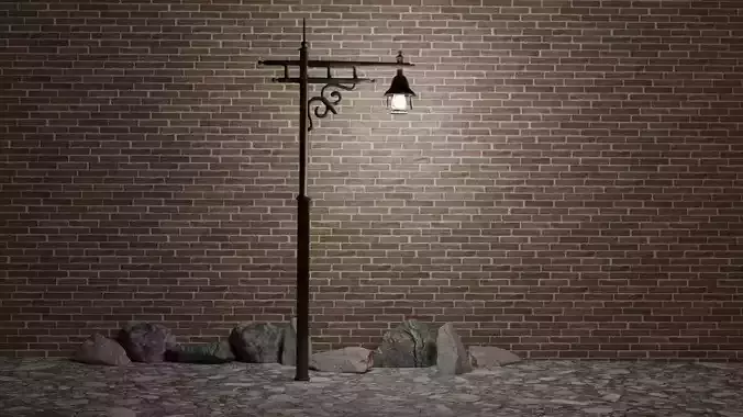 Old Street Lamp